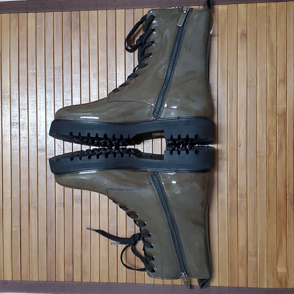 Thursday Boot Company Brown Combat Boots - Picture 7 of 13